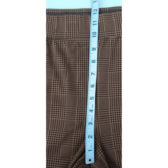 Denim & Co. Pants Petite Women's Size 1XP Day Duo Stretch Pocket Dark Brown - Picture 8 of 11